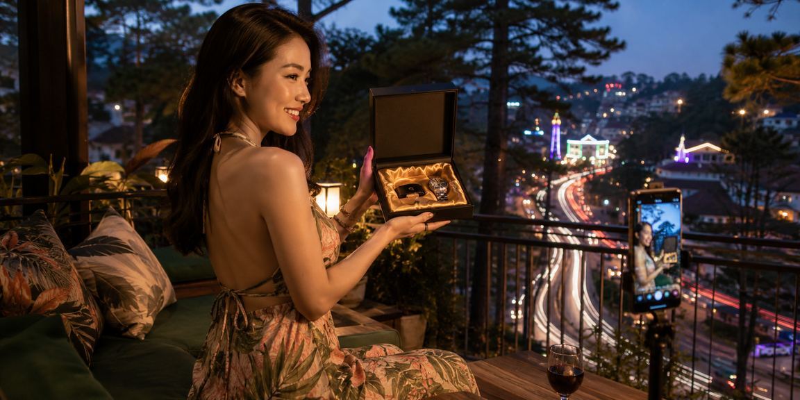 Không khí cá cược bóng đá sôi động tại Đà Lạt về đêm