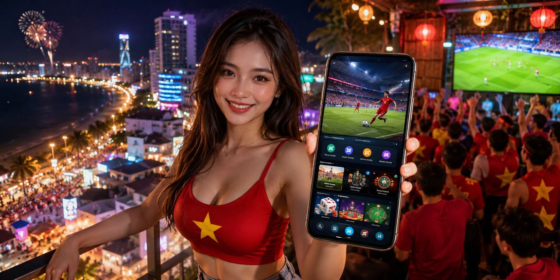 Giao diện ứng dụng casino alo788 tại thị trường đêm Nha Trang